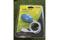 HUB USB 2.0 SSK shu017 - 4PORT