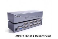 MULTI VGA 8PORT HIỆU DTECH - DT7258