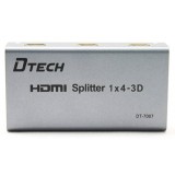 BỘ CHIA  HDMI HiỆU DTECH 340mhz 4port - DT7144A