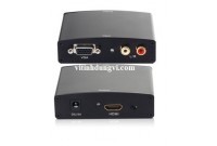 BOX VGA R/L TO HDMI (hộp sắt tốt)