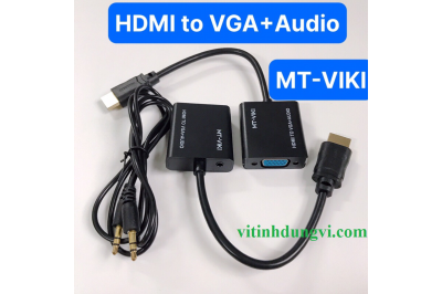 CÁP HDMI Sang VGA  có Audio MT-ViKi