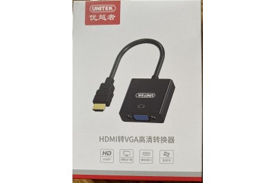 CÁP CHUYỂN HDMI TO VGA UNITEK - YC128BBK