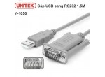 CÁP USB TO COM 9 (RS232) UNITEK - Y1050