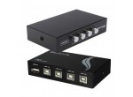 DATA SWITCH USB IN HiỆU VIKI  - 04PORT