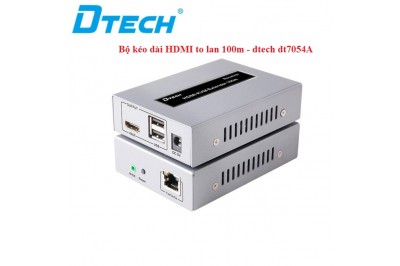 BỘ KHUYẾCH ĐẠI HDMI TO LAN DTECH dt7054A - 100M
