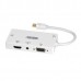 CÁP Mini DisplayPort TO DVI+VGA+HDMI UNITEK - YC6354