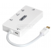 CÁP Mini DisplayPort TO DVI+VGA+HDMI UNITEK - YC6354
