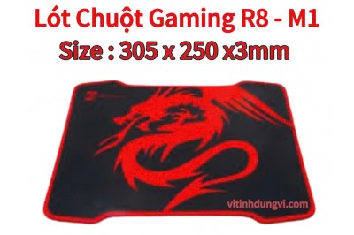 BÀN DI CHUỘT RỒNG R8 M1 - KT 250 x 305 x 3MM